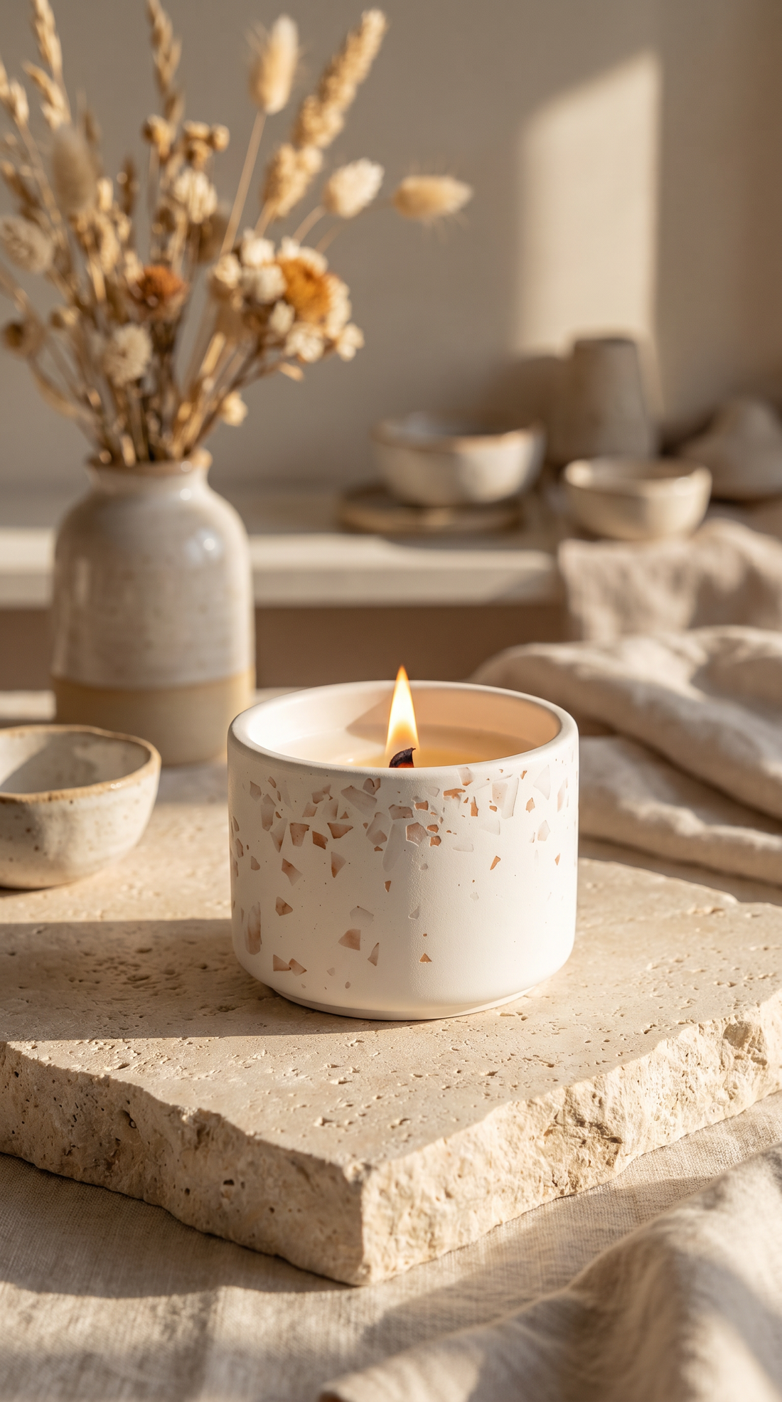 Bougie parfumée Coton Corail