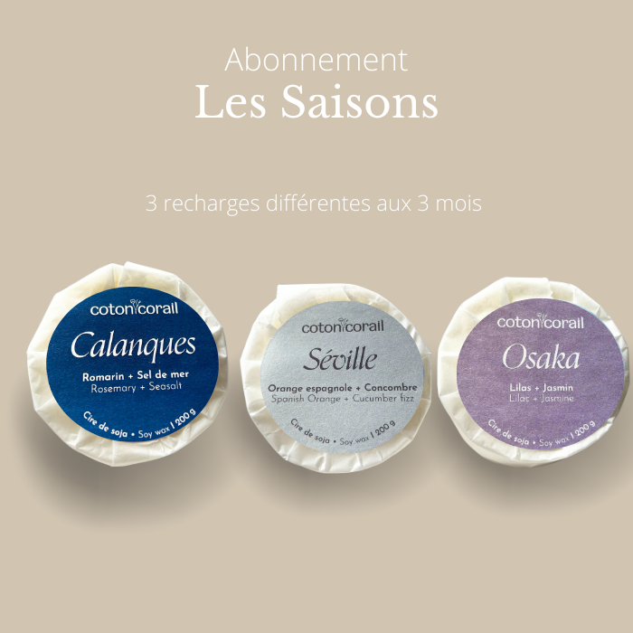 Recharges bougies fait main au québec