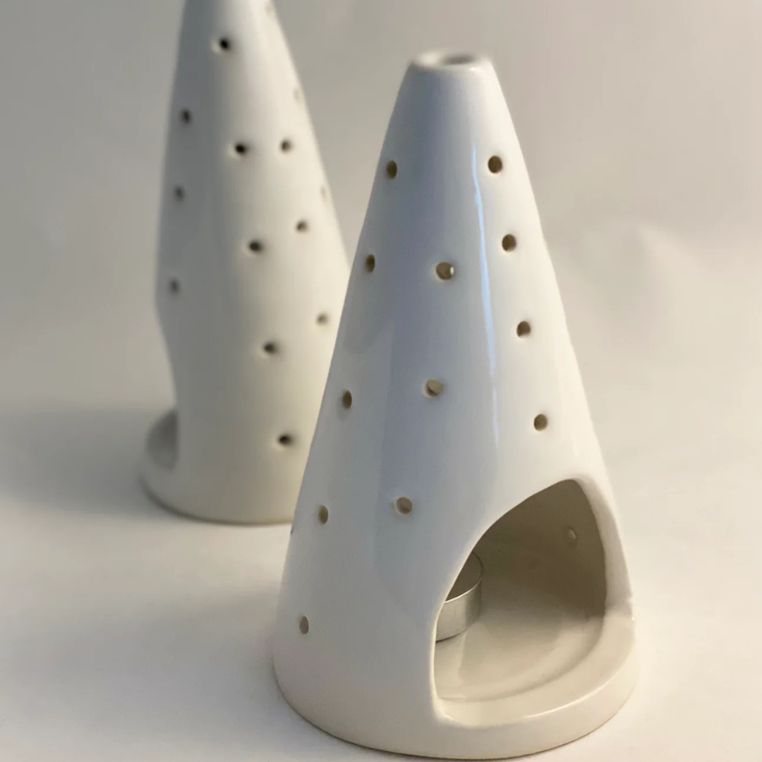 Fait au quebec, bougie au sapin