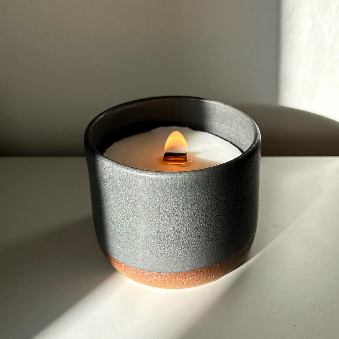 Édition spéciale - bougie céramique rechargeable fait au quebec