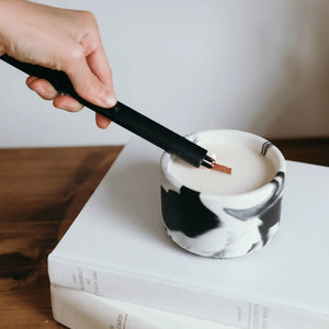 Briquet électrique plasma Coton Corail Bougie Parfumée - Fait au québec