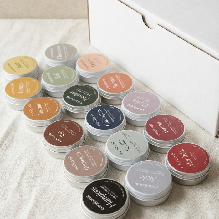 mini bougies faites à la main au quebec