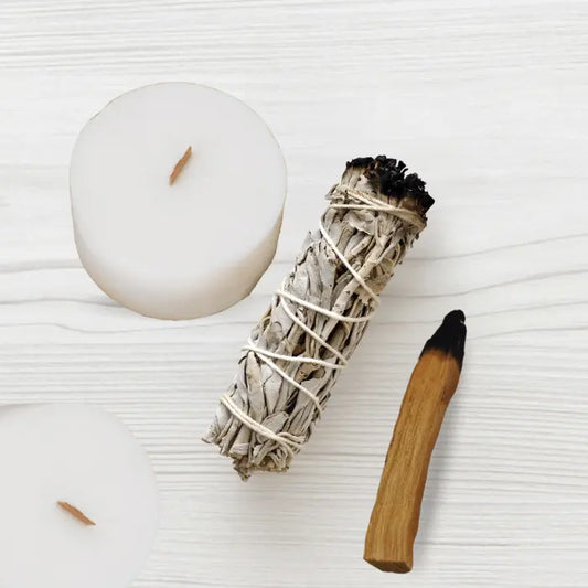 Recharge - Bali | Bois de Santal + Sauge Coton Corail Bougie Parfumée - Fait au québec