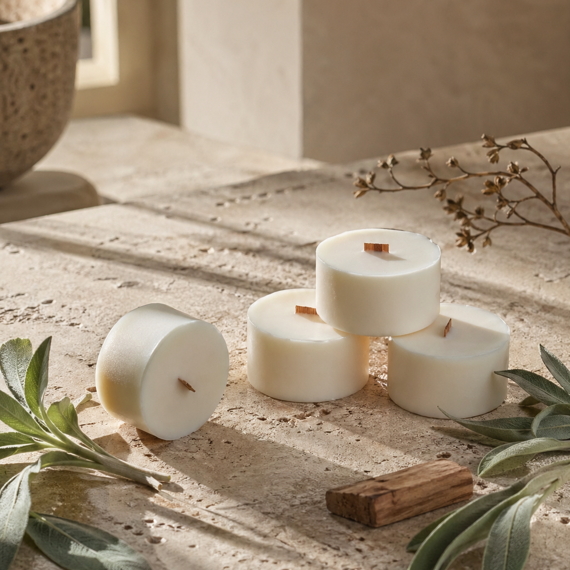 Recharge Bougie sauge et santal 