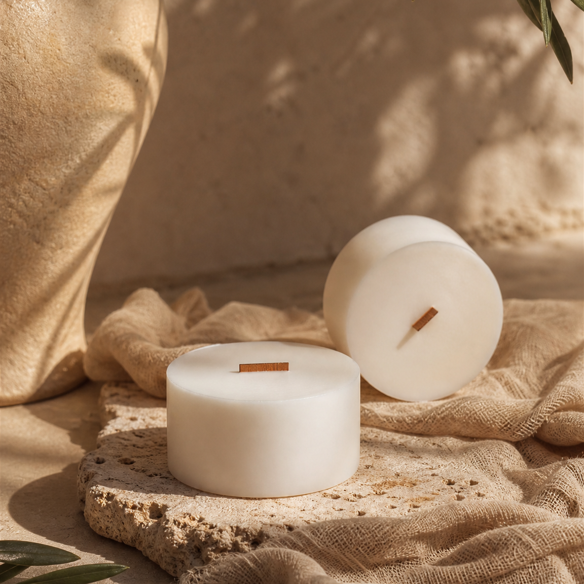 Recharge bougie Cire coco sans parfum
