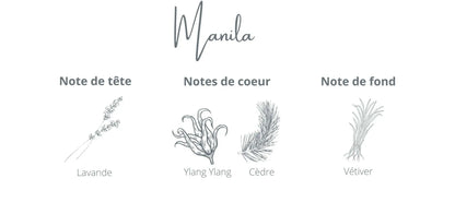 Recharge - Manila | Lavande + Ylang Ylang Coton Corail Bougie Parfumée - Fait au québec